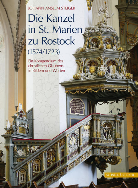 Die überaus prächtige, im Renaissance-Stil gehaltene und 1574 fertiggestellte Kanzel sowie ihr 1723 geschaffener Schalldeckel in der Marienkirche zu Rostock sind herausragende Zeugnisse sakraler Kunst im Ostseeraum. Das überaus reichhaltige Bild- und Inschriftenprogramm der Kanzel vergegenwärtigt die gesamte Heilsgeschichte-angefangen beim Sündenfall der Erzeltern bis hin zur Existenz der zum ewigen Leben Auferstandenen im himmlischen Jerusalem. Insofern darf die Kanzel den Anspruch erheben, ein visuelles Kompendium des christlichen Glaubens zu sein. Der reich bebilderte Band bietet eine minutiöse und umfassende Deutung der Inschriften und Bildkompositionen vor dem Hintergrund der zeitgenössischen Bibelauslegung, Predigtpraxis und Spiritualität. Besonderes Augenmerk wird hierbei auch der Herkunft der Bildvorlagen gewidmet, die nicht nur aus lutherischen Kontexten stammen, sondern auch aus römisch-katholischen (Antwerpen) sowie reformierten (Zürich), was der Kanzel ein interkonfessionelles Gepräge verleiht.