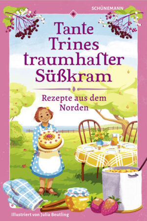 Bei Tante Trine gibt es den leckersten Kuchen und in diesem Buch die passenden Rezepte dazu! Ob Krümeltorte, Eierlikör oder Blaubeermarmelade: Hier steht Süßes im Mittelpunkt. Sturmerprobte Rezepte von früher bis heute beweisen: Der Norden hat neben Butterkuchen und Rote Grütze, Krollkuchen und Fliedersekt noch viele weitere Rezepte für Leckermäuler zu bieten. Dazu serviert das Buch von Illustratorin Julia Beutling spannende Fakten und geschmackvolle Illustrationen im modernen Retrodesign.