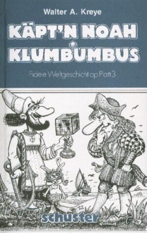 Der Autor hat die Figuren der Historie frech von ihrem Sockel gezogen und in die Welt des Alltags geschoben. Persiflage paart sich dabei mit den trockenen 'vigelienischen' Möglichkeiten von Platt und Missingsch. Dabei wollen diese 'Riemels' nicht mehr sein als gleichsam eine Slapstick-Komödie auf Platt, deren Witz vor allem auf einer Anhäufung grotesker und anachronistischer Gags beruht. In diesem dritten Band, wiederum von Jörg Drühl in Comic-Manier illustriert, berichtet der Autor von den Erlebsnissen zweier Seefahrer: von dem legendären 'Käüt'n' Noah, dem ersten Schiffsbauer, und von Christoph Columbus, dem Entdecker der Neuen Welt.