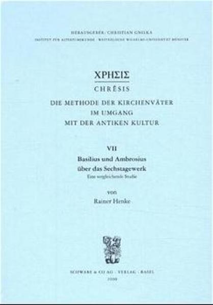 Ambrosius hat in seinem Predigtzyklus zur biblischen Schöpfungsgeschichte vielfach auf das Hexaëmeron des Basilius von Caesarea zurückgegriffen. Die vorliegende Studie untersucht, wie der griechische Kirchenvater Basilius die zoologische Fachwissenschaft genutzt hat, und arbeitet erstmals die Eigenständigkeit des "Übersetzers" Ambrosius heraus, der im Sinne der Aemulatio das gesamte Reservoir rhetorischer Kunst ausschöpft. So verfolgt die Arbeit einerseits den christlichen Umgang mit vorchristlichen Bildungsgütern, beleuchtet andererseits aber auch das Problem der Originalität der lateinischen Literatur im Verhältnis zur griechischen. Insgesamt lässt sich bei Ambrosius eine Tendenz zur Romanisierung und zur Vereinfachung beobachten, aber auch eine Neigung zu einer noch stärkeren biblischen Fundierung. Der Vergleich der beiden Autoren ist so angelegt, dass zunächst die griechischen und lateinischen Textabschnitte in Verbindung mit einer deutschen Übersetzung geboten werden. Es folgen Erläuterungen zu Einzelheiten. In einer abschliessenden Zusammenschau werden jeweils wichtige Abweichungen beim Lateiner hervorgehoben und geklärt. 