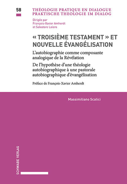 Intitulée « Troisième Testament » et nouvelle évangélisation, l’étude de l’abbé Massimiliano Scalici s’efforce d’introduire davantage l’autobiographie dans la Révélation (« Dieu se révèle en se racontant lui-même », selon Dei Verbum 2), en apportant une compréhension plus aiguisée de la sacramentalité de la Parole, thème envisagé par Benoît XVI dans Verbum Domini 56. La proposition d’une théologie autobiographique puise ses sources dans le Christ lui-même, le narrateur narrant de Dieu et donc le « Proto-autobiographe » divin. Par conséquent, l’Écriture et la Tradition transmettent la Parole de Dieu dans la mesure où les écrivains bibliques et les innombrables témoins explicites et implicites de la foi, sous l’action de l’Esprit Saint, se racontent eux-mêmes. Dans le cadre de l’évangélisation, l’étude du Petit Prince de Saint-Exupéry appliquant les trois mimèsis de P. Ricoeur s’avère précieuse. De même, le « cénacle » ou cercle autobiographique, telle une praxis novatrice d’annonce, offre de poignants témoignages.