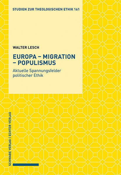 Im Mittelpunkt dieses Bandes stehen aktuelle Themen politischer Ethik, die sich den drei Bereichen Migration, Europa und Populismus zuordnen lassen. Die ethischen Herausforderungen, die die internationale Migration mit sich bringt, erfordern das Zusammenspiel nationaler und europäischer Ebenen. Entsprechend ist der große Rahmen der hier versammelten Beiträge eine transnational zu denkende Sozialethik in den Strukturen Europas. Zu den Reaktionen auf die Migration gehört unter anderem der erstarkende Rechtspopulismus, der sich in der Regel dezidiert europaskeptisch positioniert. Insofern ergeben sich aus dem Nachdenken über Europa, Migration und Populismus Spannungsfelder und Argumentationsmuster, die mit grundlegenderen Fragen politischer Ethik verbunden sind.