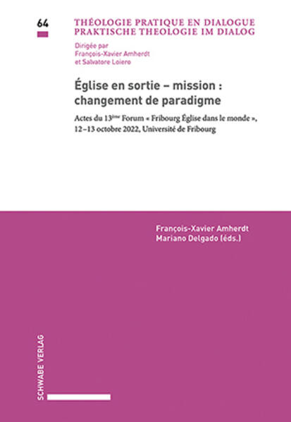 Fruit du 13ème Forum bilingue « Fribourg Église dans le monde », tenu à la Faculté de théologie de l’Université de Fribourg, le présent volume, entièrement francophone, situe le salut de l’Église dans sa propre conversion (Mgr Joseph Doré). Édité à l’occasion des 400 ans de la fondation du Dicastère pour l’évangélisation (autrefois Congregatio de propagande fide) et du 200ème anniversaire des Œuvres pontificales missionnaires, le livre situe l’évolution des paradigmes de la mission dans l’histoire (Mariano Delgado) et l’émergence du nouveau modèle d’« Église en sortie » avec le pape François, autour des notions de synodalité (Roman Siebenrock) et de mission intégrale (Klara Csiszar), mis en parallèle avec la théologie missiologique des trois « T » (tradition, transmission, traduction) du Conseil œcuménique des Églises (Benjamin Simon). En faisant mémoire des belles figures de Madeleine Delbrêl (Raphaël Buyse) et de Pauline Jaricot (Catherine Masson), l’ouvrage dégage des pistes d’avenir pour la mission (Henri Derroitte), les OPM (Pierre Diarra) et Missio Suisse (Erwin Tanner-Tiziani).