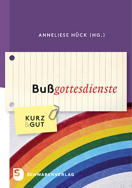 Bußgottesdienste haben ihren festen Platz in der Vorbereitung auf die großen kirchlichen Feste und als Angebot in besonderen Lebenssituationen. Hier finden die Erfahrung von Schuldigsein wie auch die Sehnsucht nach Vergebung einen Raum. Denn gemeinsam fällt es oft leichter, sich auf einen Weg der Umkehr zu begeben. Bußbesinnung, Vergebungsbitte und der heilende Segen Gottes begleiten eine Versöhnung mit uns selbst, den Mitmenschen und mit Gott. Die 14 Gottesdienste zur Vorbereitung auf Ostern und Weihnachten sowie Feiern mit Kindern, Jugendlichen, kranken oder alten Menschen bieten viele verschiedene Formen zur gemeinsamen Besinnung, etwa anhand eines Bibeltextes, Liedes oder Bildes, einer symbolischen Handlung oder im Rahmen eines Versöhnungswegs.