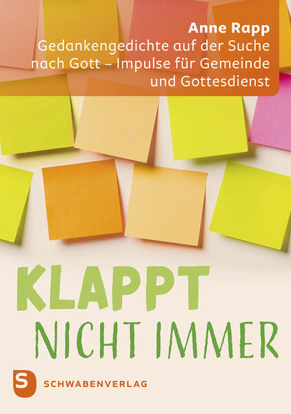 Wie kann man etwas finden, wenn man nicht weiß, was man sucht? Doch gerade das ist es, was Glauben oft bedeutet: mehr ein Sehnen als ein Wissen, mehr ein Suchen als ein Finden, aber ein Angezogensein von dünnen Fäden seltener Ahnungen und noch seltenerer Erfahrungsmomente, dass diese Suche letztlich nicht ins Leere greift. Dass da einer ist, der größer ist als unser Herz, größer als unsere Zweifel und Selbstzweifel und erst recht größer als unser Kirchenfrust. Anne Rapp bringt dieses Suchen und Ahnen ungeschönt ins Wort. Ihre »Gedankengedichte« machen sich keinen Reim auf Gott. Doch sie lassen aufhorchen-in Gottesdiensten, in Gruppenstunden und überall dort, wo man sich nicht einfach mit der Zumutung des Rätsels Gott zufriedengibt.