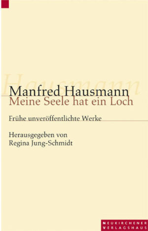 Manfred Hausmann erfährt in den 1950er Jahren die Zeit seiner größten Popularität. Erzählbändchen wie "Martin. Geschichten aus einer glücklichen Welt" erzielen hohe Auflagen. Weitgehend unbekannt und doch faszinierend sind dagegen seine frühen Werke, in denen seine innere Zerrissenheit zum Ausdruck kommt. Neben innigen Liebesgedichten verfasst er erschütternde Erzählungen grauenvoller Kriegserlebnisse, aus denen seine tiefe seelische Not und Gottesanklage spricht: "Wo bist du, Gott?" Hausmann sagt, diese Verzweiflung habe ihn nie verlassen. Erst später habe sich das Vertrauen, die Getrostheit hinzugesellt: "Beides zugleich, das ist der Mensch, verzweifelt und getrost!" Seine frühen, teils unveröffentlichten Schriften sind ein unverzichtbares Mosaiksteinchen im Verständnis dieses Dichters.