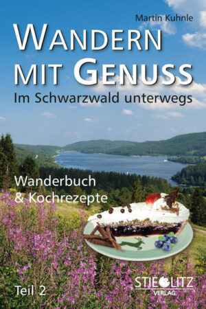 Beim Wandern entsteht ein modernes Lebensgefühl, das sich in Form von entschleunigter Selbst- und Welterkenntnis zeigt. Das Wandern erfreut sich einer großen Beliebtheit, die jährlich größer wird. Wandern ist schön, ganz besonders im Schwarzwald. Es bedeutet Outdoorsport der Superlative, mit einem ausgeklügelten Wanderwegenetz, das keine Wünsche offen lässt. In diesem Buch werden auch die Einkehrmöglichkeiten unterwegs genannt und einige Gastronomen haben uns ihre Rezepte geschickt zum Geniessen Zuhause. Die Vielfalt der Landschaft deckt sich mit der Vielfalt der Gaumenfreuden. Das Wandern soll ein Genuss für Körper, Geist und Seele sein.