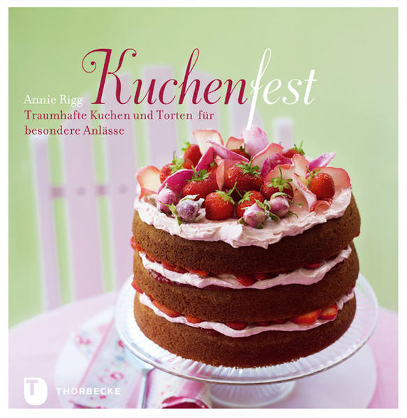 Zum Geburtstag, zur Hochzeit, zu Taufe oder für einen ganz besonderen Menschen - kein Fest ohne sie: köstliche und einzigartig dekorierte Kuchen und Torten. Die Foodstylistin Annie Rigg präsentiert in diesem Buch Kreationen der Backkunst wie aus einer anderen Welt: Schwarzwälder Kirschtorte, Himbeer-Zitronen-Roulade oder Orangenblüten-Mandel-Kuchen, himmlisch dekoriert oder kunstvoll gestapelt, mal romantisch mit Fondant-Schmetterlingen, dann wieder glamourös mit silbernen Zuckerperlen. Und dabei ist das alles gar nicht schwer. Ihre Gäste werden Sie dafür lieben!