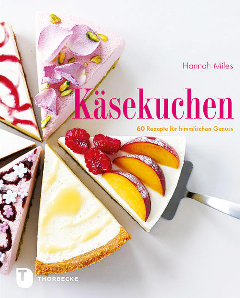 Käsekuchen sind trendig, nicht schwer zu machen und unheimlich vielseitig! Zeit also, aus Käse, Quark und saftigen Früchten oder Schokolade himmlische Kuchen zu zaubern, die einfach zum Niederknien lecker sind. Neben Klassikern und fruchtigen Kreationen gibt es aufwendigere Käsekuchen für Feinschmecker, für die nächste Party oder mit süßem Konfekt - alles garantiert mit Suchtfaktor. Neben Rezepten mit Kuchen, die gebacken werden, finden sich auch solche, die einfach gekühlt werden und daher im Nu fertig sind. Die Aromapalette reicht von klassischer Vanille über Rhabarber, Kirschen und Heidelbeeren bis hin zu Schokolade, Karamell oder Chili. Und die Käsekuchen-Cake-Pops sind auf Ihrer nächsten Party bestimmt der Hit!