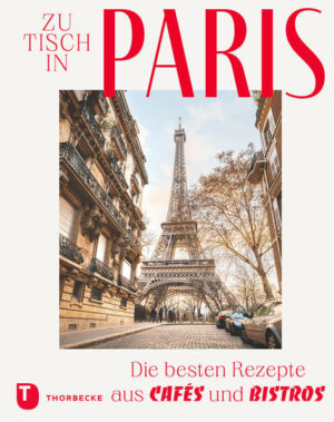 Zu zweit durch Paris bummeln: durch die vielen Parks, entlang der Seine, über den Pont Neuf, zum Eiffelturm und zu Notre-Dame, dabei immer wieder kleine Pausen in den Straßencafés und abends ins Bistro. Bei Boeuf Bourguignon und Crème brûlée werden zu Hause Erinnerungen an schöne Tage und das französische Savoir-vivre wach. Mit typischen Rezepten und stimmungsvollen Fotos lädt unser Kochbuch ein zu einem kulinarischen Spaziergang durch Paris und zum Schwelgen in Urlaubserinnerungen.