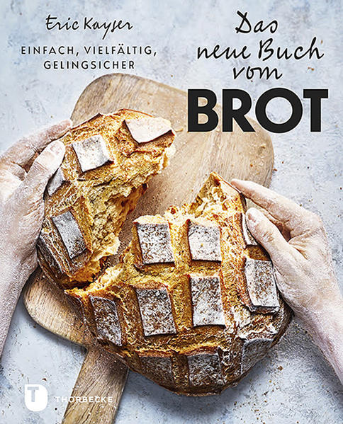 Der Pariser Meisterbäcker Eric Kayser verrät seine besten Brotrezepte und gibt Tipps, wie Brote mit Hefe und Sauerteig sicher gelingen: Es gibt Rezepte für traditionelle Brote wie Landbrot, französisches Baguette, indisches Naan-Brot, Bagel oder Ciabatta, für neue Mehlsorten wie Lupine, Traubenkernmehl oder Kastanie