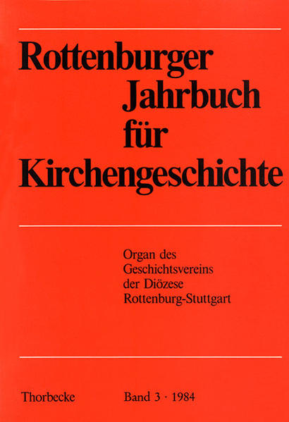 Aus dem Inhalt. u.a.: P. Schäfer: Thesen zur Aufklärung-H. Dickerhof: Akademien und gelehrte Gesellschaften-A. Schindling: Professor Franz Berg, ein Aufklärer in Würzburg. Eine biographische Skizze-B. Degler-Spengler: Die religiöse Frauenbewegung des Mittelalters. Konversen-Nonnen-Beginen