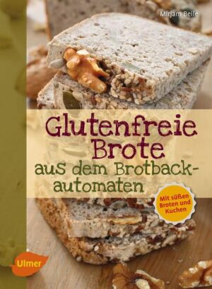 Sie leiden an Zöliakie, einer Glutensensitivität oder Weizenallergie und sind immer noch auf der Suche nach wirklich gutem Brot? Die gelernte Bäckerin und Konditorin Mirjam Beile hat für Sie 58 ideenreiche Rezepte für glutenfreie Brote und Kuchen aus dem Brotbackautomaten gesammelt. Ein umfassender Basisteil liefert das komplette Know-how zu glutenfreien Mehlsorten, Backtriebmitteln und weiteren Zutaten sowie passenden Gewürzen und Superfoods. Glutenfrei und schmackhaft? Garantiert! Alle Rezepte sind intensiv ausgetüftelt, mehrfach erprobt und geschmacklich unwiderstehlich gut. Sie werden Ihren Brotbackautomaten und dieses Buch nie wieder missen wollen.