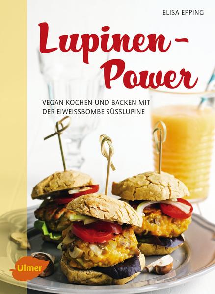 Vegan cooking and baking with protein-rich yellow lupins The latest trend - protein-rich yellow lupins are currently conquering Germany’s health food and natural food shops! With nutritious proteins, all the essential amino acids, little fat and a wealth of vitamins and trace elements, they are an ideal source of nutrition for vegans, coeliac disease sufferers and sportspeople alike. And as native plants, they also trump imported soybeans into the bargain. In more than 50 lupin recipes, Elisa Epping, blogger and vegan nutrition consultant, presents the full diversity of lupin cuisine - from spelt bread, banana power smoothies and mushroom burgers to coconut-raspberry muffins. It’s time to let yellow lupins take the place in our kitchens that they deserve!