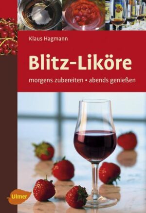 Morgens gepflückt, abends geglückt! Stellen Sie Ihren eigenen Likör her! Der Autor verrät Ihnen in die-sem Buch das Geheimnis fruchtiger und hochwertiger Liköre. Mit einfachen Hilfsmitteln können Sie die verschiedensten Früchte und Kräuter zu den leckersten Likören verarbeiten und das innerhalb eines Tages. Liköre aus Kernobst, Steinobst, Beeren, Wildfrüchten Liköre aus Rosen, Holunder, Mispeln, Trauben, Südfrüchten,Wurzeln, Knollen und Nüssen Kräuter- und Blütenliköre Schokolikör, Kaffeelikör, Eierlikör, Honiglikör Likörklassiker Wertvolles Basiswissen und Hintergrundinformationen zur Likörbereitung sind ebenso enthalten wie Tipps für Selbstvermarkter und Profis. Die zahlreichen Rezepte sind einfach nachzumachen. Sie bieten Ihnen viele neue Anregungen und können nach eigenem Geschmack verändert werden.