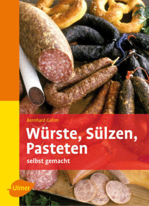 So wird Hausgeschlachtetes richtig gut verarbeitet Würste selber machen das macht viel Freude, und außerdem können Sie selber bestimmen, was in die Wurstmasse hineinkommt. Bernhard Gahm ist mit seinem erfolgreichen Buch über das Hausschlachten als versierter Hausmetzger bekannt. Hier zeigt er mit 63 bewährten Rezepten, was sich aus Rind, Schwein, Lamm und Ziege, aus Wild und Geflügel alles machen lässt: Versuchen Sie die Rohwürste, Kochwürste, Brühwürste, Bratwürste, geräuchert und gepökelt, in Därmen und in Dosen. Dazu gibt es Anleitungen für deftiges Rauchfleisch und Schinken sowie feine Sülzen und Pasteten. Guten Appetit! - Leicht verständlicher Ratgeber für die Praxis - Hintergrundinfos und Tipps vom Profi - Zahlreiche Rezepte