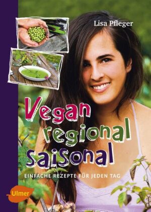 Vegan schmeckt richtig gut! Immer mehr Menschen möchten gern vegan kochen und essen. Und am liebsten mit saisonalen und regionalen Zutaten. Lisa Pfleger stellt über 140 vegane Rezepte vor, darunter sehr viele einfache und schnelle Gerichte. Für ihre veganen Rezeptideen sind die meist saisonalen Zutaten einfach in der eigenen Region zu beschaffen. Immer wieder regen die Rezepte dazu an, Neues auszuprobieren: selbst auf Wildkräuterpirsch gehen oder vitaminreiche Keimlinge auf der Fensterbank sprießenlassen - für den ganz eigenen Pfiff in den Rezepten. Jahreszeitlich abwechslungsreiche, schnelle und unkomplizierte vegane Rezepte - von der veganen Last-Minute-Idee bis zum veganen Weihnachtsmenü.