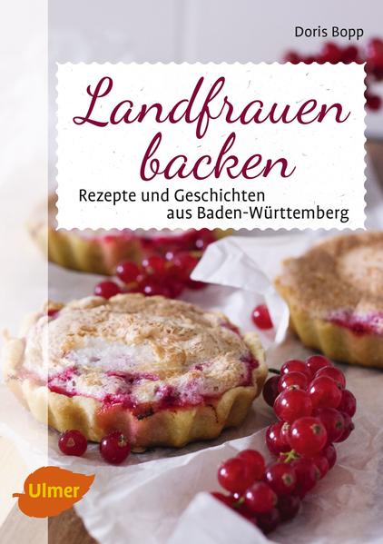 Brot und Kuchen selber backen? Na klar: 180 Rezepte für Brot, Kuchen, Torten und Gebäck von echten Landfrauen gelingen leicht durch viele Tipps der Autorin. Mit Geschichten rund ums Backen aus alten Zeiten. Die Landfrau und Hauswirtschaftsmeisterin Doris Bopp verrät ihre besten Familienrezepte: von rustikalem Brot und salzigem Gebäck zu Wein und Most über perfekte Kuchen und Torten bis hin zu feinen Weihnachtsplätzchen. Stimmungsvolle Anekdoten über Backhäusle, riesige Kuchen und Backtage aus ganz Baden-Württemberg verleiten zum Schmökern.