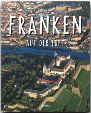 Rhön, Haßbergre und Fichtelgebirge, die Fränkische Schweiz, das liebliche Maintal und die idyllische Altmühl, Spessart, Franken- und Steigerwald sowie das Fränkische Seenland - franken lockt mit einer faszinierenden Vielfalt unterschiedlichster Landschaften, die besinders aus der Vogelperspektive ganz neue Aspekte zeigen. Kunst- und Kulturdenkmäler erzählen von der langen Geschichte der Region: Beeindruckende Gotteshäuser findet man nicht nur in den Bistumsstädten bamberg und Würzburg, bedeutende Wallfahrtskirchen wie Vierzehnheiligen oder die Basilika in Gößweinstein weisen auf tiefe Religiosität der Franken. Freie Reichsstädte wie Nürnberg oder Rothenburg ob der Tauber zeugen von dem Stolz der Bürger, zahlreiche Burgen und Schlösser von dem Repräsentationsbedürfnis der Herrscher: Markgräfliche Residenzen zieren Ansbach und Bayreuth, Fürstbischöfe ließen nicht nur in Pommersfelden und Werneck bauen, mittelalterliche Ritterburgen thonen auf den felsen der Fränkischen Schweiz. Über 165 Bilder zeigen die Vielfalt der Region Franken aus einer ganz besonderen Perspektive - aus der Luft bietet so manches Altbekannte ganz neue Facetten.