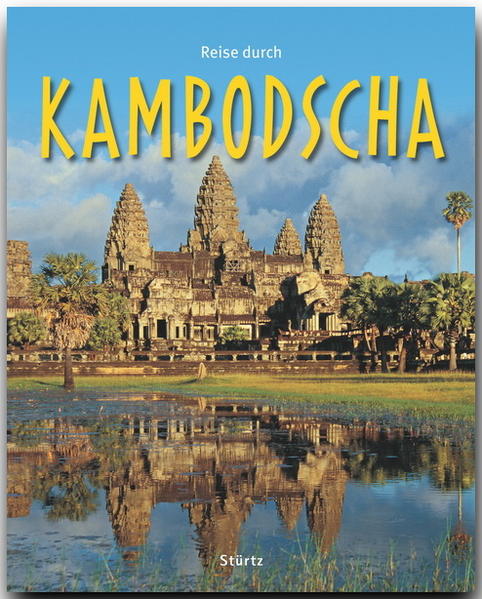 Vor den Toren der Kleinstadt Siem Reap liegt die steinerne Brücke eines versunkenen Zeitalters. Aus dem Grün der Landschaft erheben sich mächtige Pyramidentempel. Schmale Straßen führen durch kunstvoll verzierte Steintore, die mit drei Meter hohen Gesichtern geschmückt sind. Verlassene Klöster, vom Dschungel überwuchert, träumen von einer glorreichen Vergangenheit. Ziegeltürme halten einsame Wacht. Dies sind die weltberühmten Stadtanlagen, Tempel und klöster von Angkor. Zwischen dem 9. und 16. Jahrhundert haben hier die Könige des Khmer-Reiches für alle Zeiten ihren Ruhm und ihr Andenken konserviert. Dieser faszinierende Bildband ist wie ein Spaziergang durch die Jahrtausende. Über 200 außergewöhnliche Bilder zeigen die Schönheit und die Widersprüche eines unbekannten Landes - von den unvergleichlichen Kunstwerken Angkors bis zu den Erinnerungen an die französische Kolonialzeit in Battambang. Von der quirligen Millionenmetroppole Phnom-Penh, biszu den puderweißen Snadstränden und einsamen Küstenstreifen am Golf von Siam. Vier Specials berichten über die Tempel von Angkor, die Kunst der Sendenherstellung, das schreckliche Erbe der Roten Khmer und den Tanz der himmlischen Nymphen. REISE DURCH … ist eine Bildband-Reihe professionell fotografiert von renommierten Reisefotografen Bis zu 230 Bilder auf 128 bis 140 Seiten Sensationell günstiger Preis Alle wichtigen Sehenswürdigkeiten Kultur und Traditionen Kenntnisreiche Texte Ausführliche Bildunterschriften Farbige Übersichtskarte Detailliertes Register.