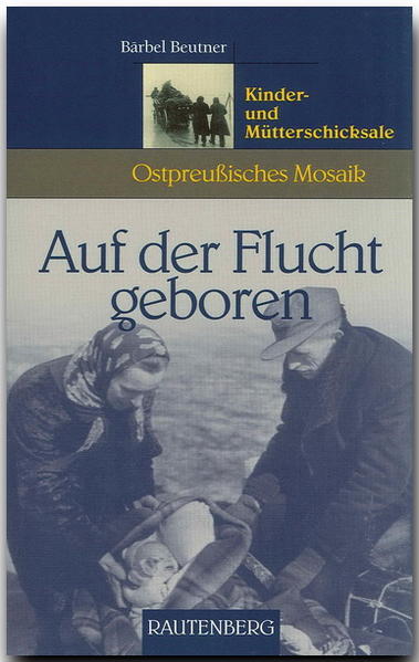 Auf der Flucht geboren: Obwohl Flucht und Vertreibung Jahrzehnte zurückliegen, ist die Erinnerung an das einschneidende Erlebnis, ein Kind auf der Flucht geboren zu haben, frisch geblieben. Die authentischen Berichte - zusammengestellt von Bärbel Beutner, selbst als „Fluchtkind“ geboren - enthalten viele Details: Da wurde ein vergessenes Fläschchen zur Katastrophe: unmittelbar nach einer Geburt flogen bei einem Fliegerangriff Fenster und Türen auf das Bett der Wöchnerin, die das Neugeborene mit ihrem Körper schützte