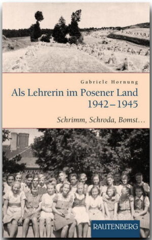 Gabriele Hornung, 1922 geboren, erzählt an Hand ihrer Tagebuchaufzeichnungen wie sie als zwanzigjährige Lehrerin aus Berlin in das Posener Land kam und dort in Gultsch an einer einklassigen Dorfschule und später an einem Internat in Scharnikau unterrichtete. Landschaft und Schulalltag im Rhythmus der Jahreszeiten werden lebendig und - bei allem Ernst - auch humorvoll, mit lustigen Anekdoten, beschrieben. Immer stehen dabei die Kinder im Mittelpunkt, zunächst in der Dorfschule die kleineren, die der Lehrerin Blumen schenken und so ihre große Zuneigung ausdrücken. Später im Internat sind es die größeren Kinder, die Gabriele Hornung aufs Leben vorbereitet. Der Bericht endet mit der Flucht aus Scharnikau im Januar 1945 vor der heranrückenden russischen Front. Dieses Buch ist ein bewegender Beitrag über die vergangene Zeit, aber auch der Versuch, in aller Offenheit Zeugnis zu geben über das Leben in Posen zur Zeit der großen Veränderungen. Ergänzt wird das Buch durch persönliche Fotografien der Autorin, die die Erinnerungen für die Leser noch lebendiger werden lassen.