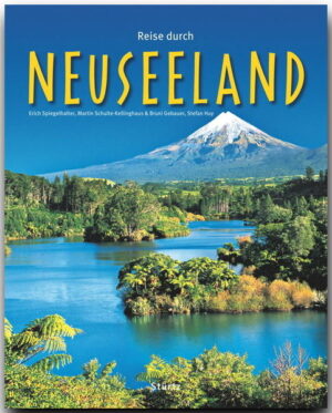 Das "Land der langen weißen Wolke" - Aotearoa - wie Neuseeland in der klangvollen Sprache der Maori heißt, fasziniert mit großartigen Naturlandschaften. Tiefe Fjorde und blau glitzernde Seen, grüne Hügel und Berge, getupft mit weißen Schafen, prägen das Bild des Inselstaates. Dampfende Quellen, Schwefelwasserseen in den schillerndsten Farben und bis zu zwanzig Meter hohe Geysire liegen entlang einer heißen Spur, der man quer durch Neuseeland folgen kann: Beginnend auf der aktiven Vulkaninsel White Island zur Südinsel mit ihren heißen Hanmer Springs. Es gibt aber auch die sanfte und sonnige Seite Neuseelands mit herrlichen Traumstränden, die es mit jeder Südseeromantik aufnehmen können. Fantastische Wanderreviere erschließen die reizvolle Bergwelt der Southern Alpes, Herausforderungen für Bergsteiger sind die hohen Gipfel des Mout Cook, Mount Taranaki oder Mount Tasman. Rund 180 Bilder zeigen Neuseeland in all seiner Vielfalt und vier Specials berichten über die Maori-Mythen aus Aotearoa, die edlen Tropfen der neuseeländischen Weinbauern, die Schafzucht und Queenstown, wo man die ausgefallensten Nervenkitzel erleben kann. REISE DURCH … ist eine Bildband-Reihe professionell fotografiert von renommierten Reisefotografen Bis zu 230 Bilder auf 128 bis 140 Seiten Sensationell günstiger Preis Alle wichtigen Sehenswürdigkeiten Kultur und Traditionen Kenntnisreiche Texte Ausführliche Bildunterschriften Farbige Übersichtskarte Detailliertes Register.