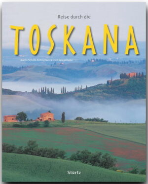 Seit Jahrhunderten schon zieht es die "Italiensüchtigen" in die Toskana, eine der schönsten Kulturlandschaften Europas. Beispiellos ist die Zahlder Kunstschätze und der Reiz der Landschaften, ob im Chianti oder an der Küste. Hier ist der Mythos vom "Land, in dem die Zitronen blühen" noch lebendig. Florenz, Hauptstadt der Toskana und Wiege der europäischen Reneissance, war Wirkungsstätte der bedeutendsten Künstler: Michelangelo, Botticelli und Brunelleschi haben die Stadt geprägt und durch die Macht der Medici und ihr Wirken als Mäzenen wurde Florenz zu einer Metropole der Alten Welt, deren einstige Pracht und Charme noch heute zu spüren sind. Die Vielfalt der Toskana ist bei einer Reise durch ihre Regionen noch immer eindrucksvoll: San Gimignano mit den imposanten Geschlechtertürmen, Siena mit der prächtigen Piazza del Campo, das malerische Montalcino mit seinen berühmten Weinen. REISE DURCH … ist eine Bildband-Reihe professionell fotografiert von renommierten Reisefotografen Bis zu 230 Bilder auf 128 bis 140 Seiten Sensationell günstiger Preis Alle wichtigen Sehenswürdigkeiten Kultur und Traditionen Kenntnisreiche Texte Ausführliche Bildunterschriften Farbige Übersichtskarte Detailliertes Register.