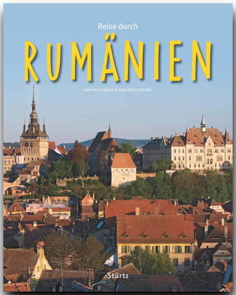 Rumänien reicht im Südosten Europas von der Pannonischen Tiefebene bis zu den Stränden des Schwarzen Meeres und bietet vielfältigste Landschaften: Das Siebenbürgische Hochland ist fast vollständig vom Bogen der mächtigen Karpaten umgeben, in der Walachei bildet die Donau den Grenzfluss und schlafft mit ihrem sich immer wieder verändernden Delta ein Naturparadies ohnegleichen. In verträumten Bergdörfern werden alte Traditionen liebevoll gepflegt, in der Hauptstadt Bukarest begegnet man dem modernen Rumänien. Von der reichen Geschichte zeugen nicht nur alte Holz- und Wehrkirchen, die überaus reich bemalten Moldauklöster von Arbore bis Voronet, zählen zum UNESCO-Weltkulturerbe. In den mittelalterlichen Städten der Sachsen wie Sibiu (Hermannstadt) oder Brasov (Kronstadt) reist man in die mehrere Jahrhunderte zurückreichende Geschichte des Landes, in Histria an der Schwarzmeerküste erzählen die Ausgrabungen von der Antike. Unvergesslich für den Reisenden ist in jedem Fall die herzliche Gastfreundschaft der Rumänen, die für Gäste oft das Unmögliche möglich machen. Über 210 Bilder zeigen Rumänien in all seinen Facetten. Vier Specials berichten über die Wehrkirchen und Kirchenburgen der Siebenbürger Sachsen, über den berühmten Dracula, das Weltkulturerbe der Moldauklöster und das Naturparadies des Donaudeltas. REISE DURCH … ist eine Bildband-Reihe professionell fotografiert von renommierten Reisefotografen Bis zu 230 Bilder auf 128 bis 140 Seiten Sensationell günstiger Preis Alle wichtigen Sehenswürdigkeiten Kultur und Traditionen Kenntnisreiche Texte Ausführliche Bildunterschriften Farbige Übersichtskarte Detailliertes Register