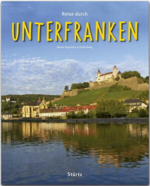 In Unterfranken macht der größte und bedeutendste Fluss Frankens, der Main, seine größten Umwege: Bei Schweinfurt, der größten Industriestadt, biegt er in das Maindreieck ab. Hier beginnt das sogenannte Fränkische Weinland: Unterhalb der Rebhänge liegen malerische Orte wie Volkach, Sulzfeld und Sommerach. Bedeutendste Stadt war und ist die alte Bischofsstadt Würzburg, die mit ihrer Residenz und der Festung Marienberg noch immer Zeugnis ihrer glanzvollen Geschichte gibt und heute Regierungsstadt des Bezirks ist. Bei Gemünden ändert der Main wieder seine Richtung und umfließt in einem Viereck die dunklen Wälder des Spessarts, eines der größten zusammenhängenden Waldgebiete Deutschlands. Die Mainzer Bischöfe nutzten den Spessart als Jagdgebiet, deshalb ist die Gegend nur spärlich besiedelt, Städte und Dörfer liegen am Rand, vor allem entlang des Mains, wo ebenfalls Wein angebaut wird. Lohr und Miltenberg locken mit ihren historischen Altstädten, Klingenberg ist für seinen Spätburgunder bekannt. In Aschaffenburg steht mit dem Schloss Johannisburg einer der schönsten Profanbauten der Spätrenaissance