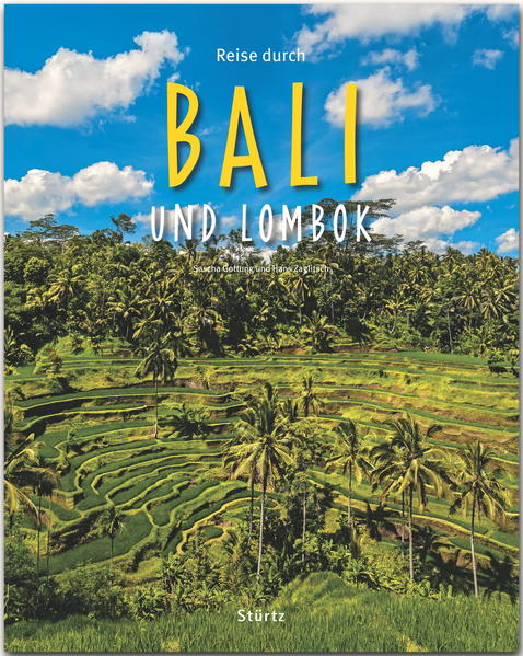 Im Landesinneren von Bali ist Grün die vorherrschende Farbe: Reisterrassen und Gemüsefelder, Bananenstauden, Palmen, Bambus und üppige Wälder zeigen viele Schattierungen. Traumhafte, feinsandige und kilometerlange Sandstrände an der Küste laden zur Erholung ein, zahllose mystische Tempelanlagen und prächtig geschmückte Heiligtümer gipfeln in dem auf einem Felsen im Meer erbauten Tanah Lot und dem im nordwestlichen Bergland gelegenen Felsentempel Pura Luhur Ulu Watu. Die Menschen Balis haben sich den Zauber ihrer ursprünglichen Lebensweise und ihrer religiösen Zeremonien bewahrt. Vom Morgen bis zum Abend, von der Geburt bis zum Tod wird der Alltag vom Glauben an eine Vielzahl von Göttern und Dämonen bestimmt. Alte mythische Tänze werden voller Anmut dargeboten. In kaum einer anderen Region Südostasiens hat sich Kunst und Kultur so reich entfaltet, ist der Sinn für Ästhetik so ausgeprägt wie hier. Nicht umsonst zählen Bali und Lombok zu den beliebtesten Urlaubsinseln der Welt. Hier findet sich für jeden etwas und das in einem das ganze Jahr über angenehm warmen Klima – will man nun der fremden Kultur näherkommen, die unterschiedlichen Landschaften entdecken, sich am Strand entspannen oder aktiv auf dem Surfbrett stehen. Und auch bei den Unterkünften ist von der einfachen Bambus-Standhütte bis zum 5-Sterne Luxusresort alles zu haben. Circa 200 Bilder zeigen Bali und Lombok in all ihren Facetten, Specials berichten unter anderem über die vielfältige balinesische Küche und die besonderen Tänze und Schauspiele der indonesischen Inseln. REISE DURCH … ist eine Bildband-Reihe professionell fotografiert von renommierten Reisefotografen Bis zu 230 Bilder auf 128 bis 140 Seiten Sensationell günstiger Preis Alle wichtigen Sehenswürdigkeiten Kultur und Traditionen Kenntnisreiche Texte Ausführliche Bildunterschriften Farbige Übersichtskarte Detailliertes Register