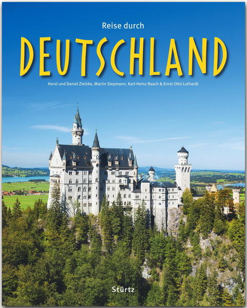 Deutschland als ein Land in der Mitte Europas erstreckt sich über 876 Kilometer von den Küsten der Nord- und Ostsee bis zu den grandiosen Alpen. Eine Reise von Nord nach Süd führt durch die unterschiedlichsten Natur- und Kulturlandschaften. Von dem einzigartigen Lebensraum des Wattenmeers und den beliebten Inseln der Nord- und Ostsee wie Sylt und Rügen, über das Norddeutsche Tiefland und die Mittelgebirgsschwelle, die von der Eifel bis zum Elbsandsteingebirge reicht, bis zu dem höchsten Punkt Deutschlands, dem Gipfel der Zugspitze, werden die landschaftlichen Schönheiten porträtiert. Von der reichen und wechselvollen Vergangenheit Deutschlands zeugen seine bedeutenden Kirchen, Burgen und Schlösser, von den romanischen Kaiserdomen bis zu den Märchenschlössern Ludwigs des II. Mittelalterliche Städte wie Rothenburg ob der Tauber, Lübeck und Wernigerode sowie Metropolen mit modernster Architektur, allen voran die „neue“ Hauptstadt Berlin, bieten zahlreiche kultur- und kunsthistorische Höhepunkte. Über 180 Bilder zeigen Deutschland in all seinen Facetten. Vier Specials berichten über den Burgbau an Rhein und Saale, den Weinbau, den König der phantasievollen Märchenschlösser, Ludwig II., sowie die großen Dichter der Weimarer Klassik: Goethe und Schiller. REISE DURCH … ist eine Bildband-Reihe professionell fotografiert von renommierten Reisefotografen Bis zu 230 Bilder auf 128 bis 140 Seiten Sensationell günstiger Preis Alle wichtigen Sehenswürdigkeiten Kultur und Traditionen Kenntnisreiche Texte Ausführliche Bildunterschriften Farbige Übersichtskarte Detailliertes Register.