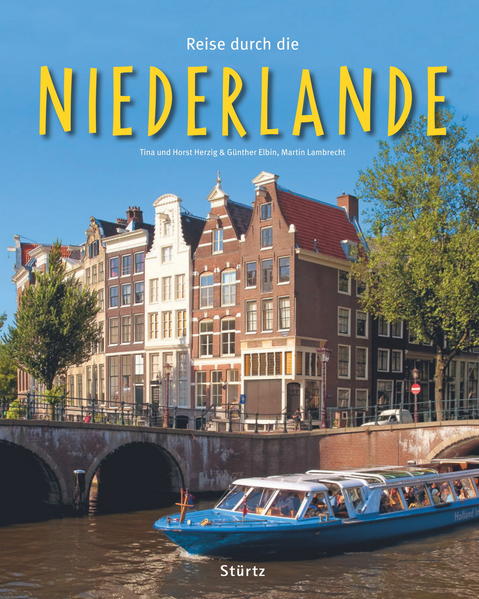 Endlose Tulpenfelder, alte Windmühlen und idyllische Dörfer, weite Strände und Landschaften an der Nordsee zeigen die Vielfalt der Niederlande. Große Teile des Landes sind vom Meer geprägt und Deiche schützen es entlang der Küstenlinie vor Sturmfluten, denn ein Viertel der Niederlande liegt unter dem Meeresspiegel. So wurde auch die Zuiderzee durch einen gigantischen Damm vom offenen Meer abgetrennt und es entstand das Ijsselmeer, ein Binnenmeer, das nun Revier der Freizeitsegler ist und nicht mehr der Fischer. Der glanzvollen Vergangenheit begegnet man in den Städten mit ihren schönen Stadtpalästen und Bürgerhäusern aus roten Backsteinen, mit hohen Sprossenfenstern, Treppen- und Volutengiebeln. Man spaziert an romantischen Grachten, auf deren Wassern malerische Hausboote dümpeln, und begegnet nicht nur in Amsterdam den Zeugnissen der bedeutenden Geschichte Hollands. Große Namen schmücken auch die Kunst dieser Zeit, von Rembrandt bis Vermeer