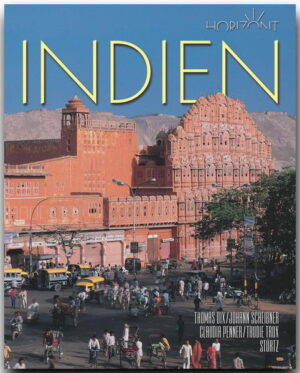 In Indien beeindrucken nicht nur die vielfältigen Landschaften von den schneebedeckten Gebirgsregionen des Himalaja im Norden über die Tiefländer des Ganges, Indus und Brahmaputra, die Wüsten Rajasthans und das Hochland von Dekkan, bis hin zu den Palmenstränden im Süden des Subkontinents. Die Tempel und Moscheen, ob in Assam, Orissa oder Kerala, die Festungen und Paläste von Moguln und Maharajas sowie Mausoleen wie der weltberühmte Taj Mahal sind einzigartige Kulturgüter, die bis heute nichts von ihrer Faszination verloren haben. In keinem anderen Land der Welt werden jahrtausendealte Traditionen im Alltag des 21. Jahrhunderts so mühelos gelebt. Heilige Männer verleihen hinduistischen Festen wie der Kumbh Mela einen exzentrischen Anstrich, die große Menge der Pilger aber sind lebensfrohe, moderne Inder. Bunte Märkte und farbenprächtige Feste, die verwirrende Geräuschkulisse der Städte, die Aromen der Gewürze und Gerichte machen Indien zu einem unvergesslichen Erlebnis für alle Sinne. Über 290 Fotos zeigen Indien in all seinen Facetten. Sechs Specials berichten über Ayurveda, Yoga und die heiligen Männer, über Mahatma Gandhi, Indiens exotische Tierwelt, die sagenumwobenen Mogul- und Maharaja-Herrscher, die indischen Götter und die kulinarischen Köstlichkeiten. HORIZONT... ist eine Reise-Bildband-Reihe mit über 80 Titeln, professionell fotografiert von renommierten Reisefotografen Bis zu 350 Bilder auf 160 großformatigen Seiten Alle wichtigen Sehenswürdigkeiten Kultur und Traditionen Kenntnis- und umfangreiche Texte Ausführliche Bildunterschriften Farbige Übersichtskarte Detailliertes Register.