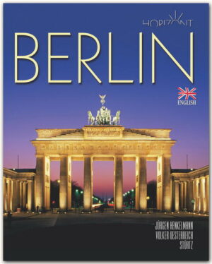 Dieser Titel ist in englischer Sprache erschienen! - Berlin - Hauptstadt und Weltstadt, eine der großen europäischen Metropolen, in der Gestern, Heute und Morgen so unmittelbar aufeinander prallen wie kaum an einem anderen Ort. Bauten wie das Brandenburger Tor oder der Reichstag erzählen von der wechselvollen Vergangenheit, während man sich angesichts des futuristischen Glasdaches des Sony-Centers am Potsdamer Platz in die Zukunft versetzt fühlt. In den Museen der Preußischen Stiftung werden mehr als 6000 Jahre Kulturgeschichte dokumentiert, während bei der Love-Parade der Spaß des "Hier-und-jetzt" zelebriert wird. Kann man in den drei Innenstadtzentren, City-West, City-Ost und dem neuen Mittelpunkt: Potsdamer Platz, das "Vibrierend der Weltstadt" spüren, findet man in den Außenbezirken immer noch Winkel, mit fast ländlich verträumter Idylle. Den Charme der Stadt prägt eine bunte Mischung von Lebensart, die offenbar wird in den Szenekneipen, ausgefallenen Restaurants und einer Kulturlandschaft, deren vielfältige Facetten vom Varieté bis zur Oper, vom klassischen Schauspiel bis zur Aktionskunst reichen. Über 250 Bilder zeigen Berlin in seiner Vielfalt und Vielschichtigkeit und sechs Specials berichten über die Berliner Mauer, das Brandenburger Tor, die Museumsinsel, die Debatte um den Wiederaufbau des Stadtschlosses, die Theaterlandschaft und die Berliner Villenviertel. HORIZONT... ist eine Reise-Bildband-Reihe mit über 80 Titeln, professionell fotografiert von renommierten Reisefotografen Bis zu 350 Bilder auf 160 großformatigen Seiten Alle wichtigen Sehenswürdigkeiten Kultur und Traditionen Kenntnis- und umfangreiche Texte Ausführliche Bildunterschriften Farbige Übersichtskarte Detailliertes Register. - Dieser Band ist in gleicher Ausstattung auch in deutscher Sprache lieferbar!