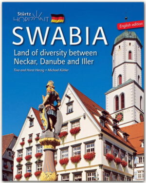 The borders of Swabia may be difficult to define, yet it’s clear that the region, which takes up parts of Baden-Württemberg and Bavaria, offers unique cultural variety with its lovely towns, important churches and abbeys, magnificent palaces and mighty castles all nestled in a diversified landscape. The bustling heart of Swabia beats in Stuttgart between slopes and vineyards, while the thinly populated expanses and plateaus of the Swabian Alb is full of untouched natural beauty and many small romantic villages and towns, Upper Swabia is characterized by the Baroque, and the north invites us to the Hohenloh plain with wildly romantic valleys of the rivers Jagst and Kocher. Over 270 photographs reveal the region of Swabia between the Black Forest, Lake Constance and the Allgäu Alps, between Lech, Wörnitz, the Hohenloh plain and Heuchelberg. Special chapters report on the poets and thinkers, Swabian cooking and Swabian wine, automobile (hi)stories, the Fuggers in Augsburg, the proverbial Swabian frugality and outstanding examples of modern architecture. Mögen die Grenzen des 'Schwabenländle' auch schwer zu definieren sein, fest steht, dass die Region, die einen Teil Baden-Württembergs und Bayerns umfasst, mit ihren schönen Städten, bedeutenden Kirchen und Klöstern, prachtvollen Schlössern und wehrhaften Burgen eine einzigartige kulturelle Vielfalt bietet, eingebettet in eine abwechslungsreiche Landschaft. In Stuttgart schlägt das geschäftige Herz Schwabens zwischen Hängen und Reben, in den dünn besiedelten Weiten und Hochebenen der Schwäbischen Alb findet man unberührte Natur und viele kleine romantische Orte, Oberschwaben ist geprägt vom Barock, im Norden lockt die Hohenloher Ebene mit den wildromantischen Tälern der Flüsse Jagst und Kocher. Im frühen Mittelalter existierte sogar ein Königreich Schwaben und konnte mit so prominenten Namen aufwarten wie Kaiser Barbarossa, der als Friedrich III. König des Landes war, oder seinem Enkel Friedrich II., dem 'Kind von Apulien'. Ulm führte später den Schwäbischen Bund der stolzen freien Reichsstädte an und Augsburg war mit den Fuggern und Welsern eine Drehscheibe des Welthandels. Von dieser glanzvollen Vergangenheit zeugen noch heute zahlreiche historische Bauten. Über 270 Bilder zeigen die Region Schwaben zwischen Schwarzwald, Bodensee und Allgäuer Alpen, zwischen Lech, Wörnitz, Hohenloher Ebene und dem Heuchelberg. Spezialkapitel berichten über Dichter und Denker, die schwäbische Küche und schwäbischen Wein, Autogeschichte(n), die Fugger in Augsburg, die sprichwörtliche schwäbische Sparsamkeit und herausragende moderne Architektur. HORIZONT... ist eine Reise-Bildband-Reihe mit über 80 Titeln, professionell fotografiert von renommierten Reisefotografen Bis zu 350 Bilder auf 160 großformatigen Seiten Alle wichtigen Sehenswürdigkeiten Kultur und Traditionen Kenntnis- und umfangreiche Texte Ausführliche Bildunterschriften Farbige Übersichtskarte Detailliertes Register. - Dieser Band ist in gleicher Ausstattung auch in deutscher Sprache lieferbar!