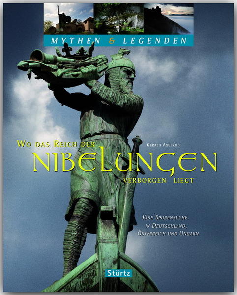 Die spannende Geschichte um Liebe, Intrigen, Verrat und blutige Rache machte das Nibelungenlied zum bedeutendsten Epos des Mittelalters. Dieses beeindruckende Fotobuch zeigt erstmals alle Orte, die das Nibelungenlied namentlich erwähnt und lässt so die versunkene Welt des Mittelalters mit ihren sagenumwitterten Burgen und efeubewachsenen Ruinen wieder aufleben. Die Reise führt entlang der deutschen Nibelungen- und Siegfriedstraße über Passau zur österreichischen Nibelungenstraße und endet bei der Etzelburg in Ungarn. Die Faszination, die das Nibelungenlied bis heute ausstrahlt, liegt aber auch in seiner Mischung aus alten Sagen und historischen Fakten, die der Dichter geschickt verknüpft. Der Begleittext dieses Fotobuches erforscht deshalb die Quellen, von denen sich der Dichter inspirieren ließ: Skandinavische Legenden um Siegfried und seinen berühmten Kampf mit dem Drachen, die historische Schlacht zwischen den Burgundern/Nibelungen und den Hunnen im Jahr 436 und mögliche Vorbilder für Siegfried, Kriemhild, Brünhild, Etzel und viele andere. Die spannendste Frage aber lautet: Gibt es den Schatz der Nibelungen wirklich? Das Buch nimmt den Betrachter mit auf eine Reise entlang der deutschen Nibelungen- und Siegfriedstraße sowie der österreichischen Nibelungenstraße und die mystischen Bilder entführen in das geheimnisvolle Reich der Ritter des Mittelalters. Aus dem Inhalt - Orte entlang der deutschen Nibelungen- und Siegfriedstraße zwischen Worms und Würzburg - Orte an der österreichischen Nibelungenstraße zwischen Eferding und der Grenze bei Passau - Sagen und Helden des Mittelalters - Liebe, Intrige und Verrat - Quellenforschung - Alte Sagen und historische Fakten MYTHEN & LEGENDEN... ist eine hochwertige Foto-Bildband-Reihe, aufwändig fotografiert und gestaltet von renommierten Fotografen und Designern Bis zu 190 kunstvolle Bilder auf 128 Seiten Ausführliche Bildunterschriften Übersichtskarte Eine ideale Ergänzung zum klassischen Reisebildband.