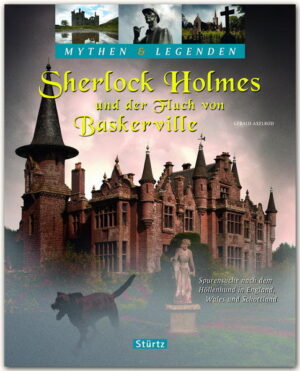 Sherlock Holmes hatte bisher noch jeden Fall gelöst, bei dem es mit irdischen Dingen zu und her ging. Doch würde er es auch mit den Mächten der Finsternis aufnehmen können? Über diese Frage sinnierte Watson, nachdem ein mysteriöser Geisterhund seit Jahrhunderten die Mitglieder der Familie Baskerville dezimiert hatte. Aber trieb auf dem nebelverhangenen Dartmoor wirklich ein Höllenhund sein Unwesen oder steckte ein raffiniertes Verbrechen dahinter? „Der Hund von Baskerville“ sollte nicht nur Sherlock Holmes’ kniffligster Fall werden, sondern auch Arthur Conan Doyles erfolgreichster Roman. Dabei hört sich die Entstehungsgeschichte dieses Buches selbst wie ein Krimi an, denn viele Fragen blieben bis heute offen. Wo holte sich Conan Doyle die Anregungen und Inspirationen? Welche Rolle spielte Bertram Fletcher Robinson, der Conan Doyle eine Geisterhund-Legende erzählte und ursprünglich als Co-Autor fungieren sollte? Und was hat die echte Familie Baskerville, deren Stammsitz in Wales liegt, mit der Geschichte zu tun? In seinem neuen Bildband begibt sich Gerald Axelrod auf eine Spurensuche. Sie beginnt in Schottland, wo Sir Arthur Conan Doyle am 22. Mai 1859 zur Welt kam und an der Universität von Edinburgh studierte. 1887 veröffentlichte er den ersten Sherlock-Holmes-Roman, der sang- und klanglos unterging. Niemand interessierte sich für den Meisterdetektiv. Dies sollte sich schlagartig ändern, als im August 1888 Jack the Ripper ganz London in Panik versetzte. Plötzlich fanden die Sherlock-Holmes-Krimis reißenden Absatz. Acht Jahre später hörte Conan Doyle eine Geisterhund-Legende und ließ seine mittlerweile für tot erklärte Figur Sherlock Holmes kurzerhand von den Toten wiederauferstehen. Er reiste ins Dartmoor, das im „Hund von Baskerville“ die heimliche Hauptrolle spielt. Der vorliegende Bildband zeigt jene geheimnisumwitterten Orte, die Conan Doyle erkundet und in seinen Roman eingebaut hat. Noch heute meiden die Einheimischen das Moor bei Nacht. Ob an den schaurigen Erzählungen vom Höllenhund doch etwas dran ist? Dieses Buch wurde von der Deutschen Sherlock Holmes-Gesellschaft mit dem Blauen Karfunkel ausgezeichnet. Einmal jährlich vergibt die Deutsche Sherlock-Holmes-Gesellschaft (DSHG) diesen Preis für das beste deutschsprachige Sherlock Holmes-Buch. Am 16. September 2017 verlieh Olaf Maurer, Obmann der DSHG, beim Sherlock Holmes-Treffen in Meiringen (Schweiz) den „Blauen Karfunkel“ an Gerald Axelrod, und zwar mit folgender Begründung: „Das Komitee, bestehend aus zahlreichen regulären Mitgliedern der DSHG aus Deutschland, Österreich und der Schweiz, entschied sich eindeutig, dass diese Arbeit von Herrn Axelrod zum Thema Sherlock Holmes wahrhaftig herausragend und bemerkenswert ist.“ MYTHEN & LEGENDEN... ist eine hochwertige Foto-Bildband-Reihe, aufwändig fotografiert und gestaltet von renommierten Fotografen und Designern Bis zu 190 kunstvolle Bilder auf 128 Seiten Ausführliche Bildunterschriften Übersichtskarte Eine ideale Ergänzung zum klassischen Reisebildband.