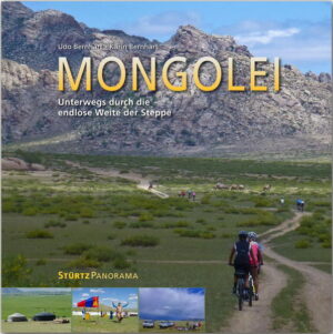 Die Mongolei ist eines der am dünnsten besiedelten Länder der Erde. Ihre sanften Hügel und unendlichen Weiten haben mich immer schon fasziniert. Ich will diese Landschaft mit dem Bike entdecken – einen der letzten weißen Flecken auf meiner Landkarte. Im Juni 2012 mache ich mich mit meinen sportverrückten, abenteuerfreudigen Bike-Freunden auf den Weg in die Hauptstadt Ulan Bator. Der Blick aus dem Fenster der Aeroflot-Maschine zeigt Steppe, so weit das Auge reicht. Keine Häuser, keine Straßen, keine Flüsse, Berge, Seen. Der Flughafen trägt den Namen des legendären Mongolenherrschers Dschingis Khan und bei der Landung stellt sich das Gefühl ein, in einer anderen Zeit angekommen zu sein. Die Räder und unsere Ausrüstung werden auf drei russische Allradkleinbusse verladen. Wir verlassen erst die Stadt, dann das Straßennetz, und plötzlich befinden wir uns mitten in einer sanften Hügelwelt. Biken in der Mongolei könnte abwechslungsreicher nicht sein. Eine Landschaft wie im Bilderbuch zieht an uns vorüber. Frische, grüne, unendliche Almwiesen, Birkenwälder mit blühenden Anemonen, sanfte Hügel, Steppe und Wüste. Unsere Tagesetappen sind zwischen 60 und 120 Kilometer lang. Immer auf einer Höhe von 1200 bis 2000 Metern über dem Meer. Die Nächte sind sternenklar und kalt. Übernachtet wird in Zelten irgendwo in der Weite. Nach einem schnellen Frühstück freut man sich auf die Sonne und den nächsten Ritt auf dem Rad. Die Begegnung mit den Nomaden ist herzlich. Wir werden eingeladen in ihre Jurten, man reicht uns Stutenmilch und Käse. Wir besuchen buddhistische Klöster, Ruinen von Dschingis Khans Palästen, heilige Felsen und zahlreiche Ovoo, aufgeschichtete Stein- oder Holzhaufen, die für buddhistische Zeremonien und zugleich als Wegweiser dienen. Nach 18 Tagen und 1600 Fahrradkilometern sind wir wieder zurück in Ulan Bator, um viele wunderbare Bilder und unvergessliche Erlebnisse reicher, von einem Land voller Faszination – der Mongolei. Aus dem Inhalt - Ulan Bator - Zu Besuch bei Nomaden - Nationalfest der Mongolei - Buddhistische Tempel - Die Palastruinen des Dschingis Khan PANORAMA. ist eine hochwertige Foto-Bildband-Reihe, aufwändig fotografiert und gestaltet von renommierten Fotografen und Designern Bis zu 260 kunstvolle Bilder auf 240 quadratischen Seiten Ausführliche Bildunterschriften Übersichtskarte Ein klassischer Reisebildband im neuen quadratischen Look.