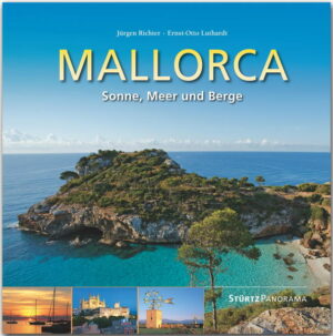 Mallorca ist ein vielfältiges Ferienziel, das mit langen Sandstränden, mit tief eingeschnittenen kleinen Buchten und wilden Felsküsten, mit Dünenlandschaften, kiefernbewachsenen Bergregionen und der fruchtbaren Ebene in der Inselmitte ein äußerst abwechslungsreiches Landschaftsbild bietet. Faszinierende Kunst und Kultur sowie lebendige Traditionen findet man in den Städten und Dörfern, bei Festen und Wallfahrten. Von der langen Geschichte der Baleareninsel zeugen die Spuren der Talayot-Kultur, der Römer und Mauren, aber auch mittelalterliche Kirchen und Klöster, Festungen und Paläste. Das prächtige Spiel der Farben reicht vom zarten Rosa der Mandelblüte im Frühjahr über die kräftigen Farben des Sommers bis hin zum azurblau bis helltürkis leuchtenden Meer. In malerischen Hafenorten und romantischen Städtchen stellt sich Lebensart und Kultur auf faszinierende Weise dar. Über 190 brillante Bilder zeigen Mallorca in all seiner Schönheit und Vielfalt von der Serra de Tramuntana im Westen bis zur Serra de Llevant im Osten, von der Inselhauptstadt Palma im Süden bis zur Nordostspitze des Cap Formentor.