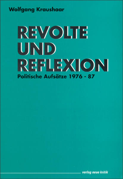 Mit scharfsinnigen und differenzierten Essays hat Wolfgang Kraushaar die Protestbewegungen der letzten 25 Jahre kritisch begleitet: Beat-Ära und Subversive Aktion, Kommunarden und Weiberrat, antiautoritäre Fraktion und Stadtguerilla, Kadergruppen und Parteigründer, Grüne und Alternative, Punks und Autonome. Die vorliegenden Texte sind keine Einkerbungen am Stammbaum einer ehemals Neuen Linken. Wo sie Erinnerungen evozieren, da werden utopische Energien freigesetzt. Wo sie zu Ideen inspirieren, da werden eingeschlafene Wünsche geweckt. Es handelt sich um Gedankenstationen am Strom der Bewegung. Die Partei der Grünen kann nicht alles gewesen sein. Aus dem Kinder einer abenteurlichen Dialektik. Die Subversive Aktion / Time Is On My Side. Die Beat-Ära / Autoritärer Staat und antiautoritäre Bewegung. Zum Organisationsreferat von Rudi Dutschke und Hans-Jürgen Krahl / Die Schleyer-Entführung: 44 Tage ohne Opposition. Die Linke im Zirkelschluss von RAF und Staat / Autonomie oder Getto. Thesen zum Verhältnis von Alternativ- und Fluchtbewegung / Linke Geisterfahrer. Zum Solidaritätskongress für Rudolf Bahro / Über die Instrumentalisierbarkeit der linken Moral / Der Tribut der Überpoduktion / Realitäts-Dementi mit Knarre.