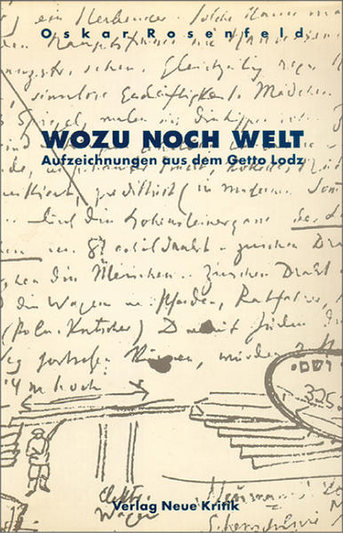 »Die Tragödie ist ungeheuer. Die im Getto fassen es nicht. Denn sie bringt keine Größe hervor wie im Mittelalter. Es gibt keine Helden dieser Tragödie.« Diesen verzweifelten Tatbestand notiert der österreichische Schriftsteller Oskar Rosenfeld in seinem Tagebuch aus dem Getto von Lodz. Mit 57 Jahren wird Rosenfeld 1941 von Prag ins Getto von Lodz deportiert - »in die Vorhölle der Vernichtung« (Jean Améry). In der »Statistischen Abteilung« des Gettos findet er Arbeit und schreibt Einträge für die offizielle Tageschronik des Judenrates. Den Alltag im Getto, diese aus den Fugen geratene Welt, und seine eigenen Erfahrungen, Gedanken und Gefühle hat Rosenfeld in 21 Schulheften festgehalten: fragmentarische Notizen für eine spätere Zeit, Schilderungen von Deportationen und Hunger, von den Bemühungen um kulturelles, soziales und religiöses Leben sowie Skizzen zu literarischen Erzählungen. »Ganz sachlich, kurze Sätze, alles Sentimentale beseitigen«, so beginnt Rosenfeld seine Aufzeichnungen, in denen er eine Sprache für das im Grunde Unbeschreibliche zu finden versucht.