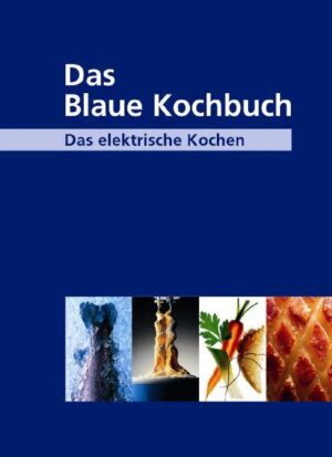 Das "Blaue Kochbuch" verdeutlicht die Wechselbeziehung zwischen Ernährungslehre, Lebensmittel, Garverfahren und Küchentechnik und beinhaltet die Kapitel: Wissenswertes über die richtige Ernährung -erstellt in Zusammenarbeit mit der Deutschen Gesellschaft für Ernährung- Elektrogeräte zur Nahrungsbereitung Garverfahren Rezeptkapitel: Vorspeisen, Suppen und Eintöpfe, Soßen, Salate, Gemüse, Kartoffeln, Teigwaren, Getreide und Reis, Klöße und Knödel, Fisch, Fleisch, Wild, Geflügel, Eier und Mehlspeisen, Aufläufe, Süßspeisen und Getränke, Backwaren Gästebewirtung und Haltbarmachen von Lebensmitteln Anhang mit Kräutern und Gewürzen, Löffelmaßen, kochtechnischen Begriffen, Ausklapptabelle mit Schaltereinstellung