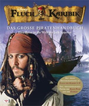 Das ultimative Handbuch für große und kleine Seeräuber! Die Zeiten sind alles andere als friedlich: Piraten machen die Karibik unsicher, an jeder Küste der Weltmeere lauert die Gefahr. Der berühmt-berüchtigte Captain Jack Sparrow stürzt sich von einem Abenteuer ins nächste, denn dieser Pirat segelt nie lange in ruhigen Gewässern! Dieses Buch führt mitten hinein in die Welt des verwegenen Tausendsassas Jack Sparrow, zu der natürlich auch seine verrückte Crew gehören, seine überaus zwielichtigen Feinde und seine unerwarteten Verbündeten. Eine detailgetreue Risszeichnung zum Ausklappen gewährt Einblick in die finstersten Winkel der geheimnisumwitterten Black Pearl. Mit zahlreichen Originalbildern und -requisiten aus Fluch der Karibik 1, Fluch der Karibik 2 und Fluch der Karibik 3 sowie mit fantastischen Illustrationen aus den Disney-Ateliers. Die aktualisierte Neuausgabe!