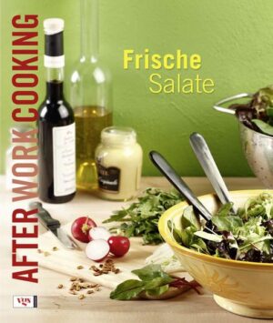 Am Abend Lust auf etwas Frisches und Gesundes? Kein Problem mit den vielfältigen Salatrezepten der Kochbuchreihe After Work Cooking. Ob leicht oder eher gehaltvoll, diese Kreationen garantieren bei minimalem Aufwand maximalen Genuss. Neben europäischen Klassikern wie Nizza-Salat oder Linsensalat mit Speck sind in dem Band auch orientalische und asiatische Spezialitäten enthalten. Mit raffinierten Rezepten, geschickter Planung und cleverem Einkaufen gelingt es mühelos, auch nach einem langen Arbeitstag eine vollwertige, schmackhafte Mahlzeit zu servieren.