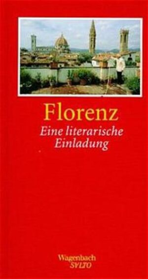 Goethe hat Florenz nicht beachtet, weil ihm sein Reiseführer die Stadt als unbedeutend darstellte. Reiseführer irren, wogegen sich dieses Büchlein als literarische Einladung versteht. Schriftsteller stellen die Stadt auf ihre Weise vor: als geometrische Rauferei (Giorgio Manganelli), Geldmaschine (Guido Ceronetti), und Irrenhaus (Curzio Malaparte) – mit einem berüchtigten Beispiel toskanischer Narretei: Roberto Benignis Rede über Gott und die Welt. Oder sie beschreiben einzelne Orte. Und schließlich ein Blick zurück: in die Renaissance-Novellen (Anton Francesco Grazzini, Giovanni Boccaccio, Franco Sacchetti), in das späte 19. Jahrhundert, als Florenz Hauptstadt Italiens war, in das Jahr der Befreiung (1944) und das der großen Überschwemmung (1966). Weitere Texte von: Piovene, Andreini, Papini, Loria, Bilenchi, Collodi, Saba, de Medici, Dante, Palazzeschi, Landolfi, Montale, Luzi, Rosai.