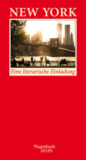 Helene Hanff verbringt den Sommer im Central Park, Teju Cole spaziert durch Chinatown, Maeve Brennan kann mit der Sixth Avenue nichts anfangen (außer bei Schnee), Piri Thomas behauptet sich in Spanish Harlem, Andy Warhol staunt über Bäume in Manhattan, Paul Auster über eine Straßenkreuzung in Brooklyn Heights, Dinaw Mengestu findet in Brooklyn zwischen Pakistanern ein Zuhause, Suketu Mehta nimmt ein Stück Bombay mit nach Queens und Elliot Weinberger träumt gar von den vereinigten Staaten von New York.