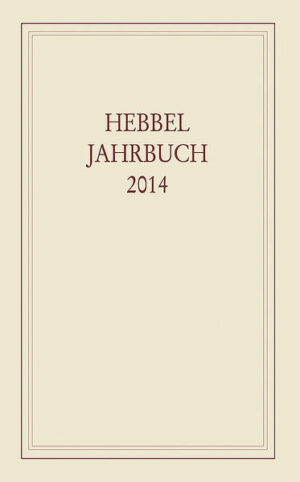 Hebbel-Jahrbuch: Hebbel Jahrbuch 2014 | Bundesamt für magische Wesen