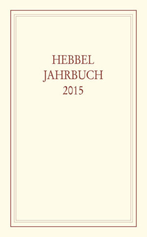 Hebbel-Jahrbuch: Hebbel Jahrbuch 2015 | Bundesamt für magische Wesen