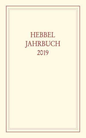 Hebbel-Jahrbuch 2019 | Bundesamt für magische Wesen
